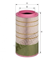 Luftfilter-Einsatz Hengst E1666L MANN C 30 1530
