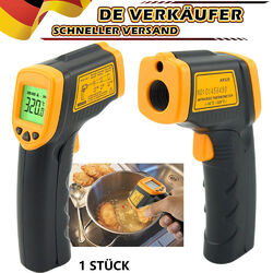 Infrarot Thermometer Pyrometer Temperaturmessgerät Profi IR -32°C ~380°C Laser