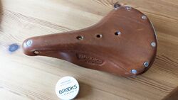 Brooks B17 Leder Sattel - braun, neuwertig