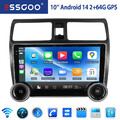 2+64GB Android 14 CarPlay Autoradio GPS Navi WIFI KAM Für Suzuki Swift 2003-2010