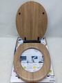 Croydex Ontario WC-Sitz aus Holz mit Absenkautomatik – Schnellverschluss