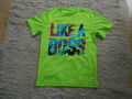 Old Navy Lime Green T-Shirt ""Like A Boss"" - XL/14-16 Jahre