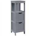 Badezimmerschrank Unterschrank Hochschrank Badschrank Badkommode Badmöbel Grau