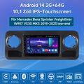 2+64G Android 14 Autoradio GPS Navi BT Für Mercedes Benz Sprinter W907 2019-2023