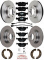 BMW 3er E36 Bremsen SET Bremsscheiben + Beläge VORNE + HINTEN