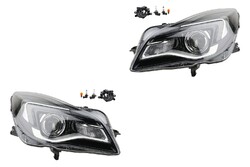 Scheinwerfer Set Halogen passend für Opel Insignia 10/13- Hir2 Nebel Leuchtmi.