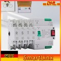 Dual Netzteil 100A 4P Automatischer Umschalter Leistungschalter Transferschalter