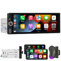 6.86" Autoradio 1 Din Touchscreen Wireless Apple Carplay Android Auto BT FM RDS