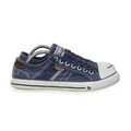 Dockers by Gerli, Canvas Sneaker, Größe: 41, Dockers, Baumwolle, Blau/Weiß #Q4M