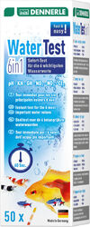 Dennerle WaterTest 6in1, Sofort-Test für die 6 wichtigsten Wasserwerte:  pH-...