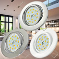 LED Einbaustrahler Einbau-Leuchten Lampe ultra-flach Decken-Spots Tomas 5W 230V