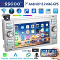 Für Ford Focus Transit Kuga Mondeo DAB+ Autoradio 64G Android 14 Carplay GPS KAM