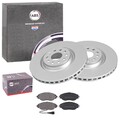ABS BREMSSCHEIBEN 340mm + BELÄGE VORNE passend für VW PASSAT 3C 3G B7 B8 + CC