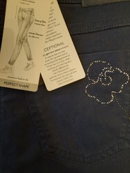 Hose v. Toni Skinny Perfect Shape  Dunkelblau Gr.42 Neu