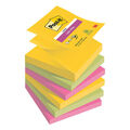 6x Post-it Super Sticky Haftnotizen Z-Notes Carnival 7,6 x 7,6 cm R330-6SS-Carn