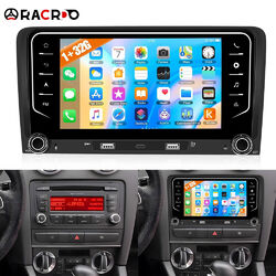 Android 13 7" Autoradio GPS Navi WIFI FM RDS BT Für 2003-2012 Audi A3 8P S3 RS3