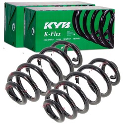 2X KYB K-FLEX FAHRWERKSFEDERN HINTEN PASSEND FÜR AUDI A4 SEAT EXEO LINKS+RECHTS