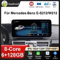 12,3" CarPlay Autoradio GPS Navi Für MERCEDES-Benz W212 NTG 5.0 Qualcomm 6+128GB