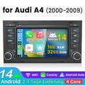 BOSE Für Audi A4 8E 8H B6 B7 2000-09 7''Carplay Android 14 Autoradio NAVI GPS BT