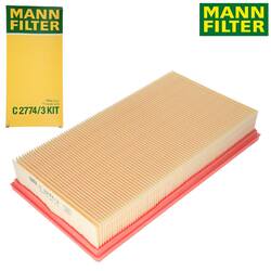 MANN-FILTER C 2774/3 KIT LUFTFILTER FÜR FORD FOCUS DAW DBW DFW DNW P65 P70 P80