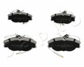 JAPKO Bremsbelagsatz, Scheibenbremse 500064 passend für FIAT LANCIA PEUGEOT