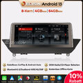 10.25" Qualcomm 64GB Android 13 Autoradio GPS DAB+CarPlay DSP Für BMW X1 E84 CIC