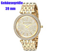 MICHAEL KORS Darci MK3438 Crystals Gold Damenuhr Ø39mm Armbanduhr NEU