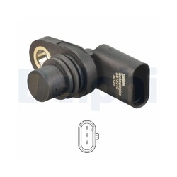 Sensor, Nockenwellenposition DELPHI SS12310-12B1 für MERCEDES-BENZ