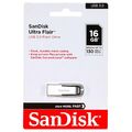 Sandisk Ultra Flair USB Stick 16GB 32GB 64GB 128GB 256GB 512GB USB 3.0 Silber