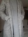 Mantel Zabaione Grau Meliert Größe S! Top Zustand
