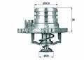 MAHLE Thermostat für OPEL AGILA