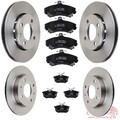 Bremsscheiben + Bremsbeläge Bremsklötze VORNE HINTEN für Smart Forfour
