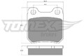 TOMEX Brakes Bremsbelagsatz, Scheibenbremse TX 11-61 für OPEL