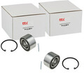 2X NTY RADLAGER SATZ HINTEN BEIDSEITIG PASSEND FÜR FORD USA MUSTANG HYUNDAI
