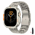 Luxus Titanarmband+Metall Case Für Apple Watch Series 10 46mm Ultra 2/1 49mm