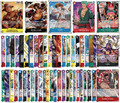 One Piece Card Game - 50 verschiedene One Piece Karten inkl. 5 Holos - Englisch