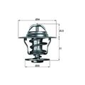 Mahle TX 13 71D Thermostat Kühlmittel für VW Caddy I Seat Audi Opel Volvo