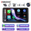 1 DIN Carplay Autoradio 10,1 Zoll Android 13 6+128G 4G Cam drehbarer Bildschirm