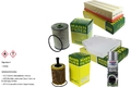 MANN-FILTER Paket + Presto Klima-Reiniger für VW Touran 1T1 1T2 Caddy III Kombi