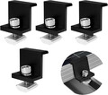 4 Stück Solarpanel Halterung,Solarmodul Halterung 30Mm Endklemme Kit,Befestigung