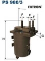 FILTRON PS980/3 Kraftstofffilter Kraftstoffilter für Renault 