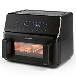 RACHS KOCHWERK Heißluft-Fritteuse 14349 - schwarz - 9 Liter