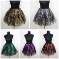 Spinnennetz Tütü Tüllrock Petticoat Rock Ballett Fasching Helloween Tutu kostüm