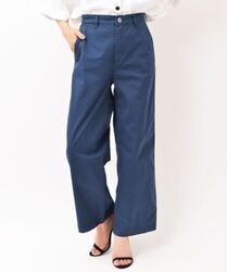 DIESEL ELOISE CHINOHOSE lockere Passform lässig marineblau Damenhose UVP 100 £