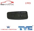 AUßENSPIEGEL SPIEGELGLAS PAAR TYC 321-0142-1 2PCS P FÜR VW CRAFTER 30-50