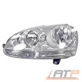 SCHEINWERFER HAUPTSCHEINWERFER H7/H7 LINKS CHROM FÜR VW GOLF 5 1K JETTA 3 1K 