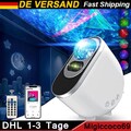 Bluetooth LED Polarlicht Projektor Nachtlicht Galaxy Lampe Musik Lautsprecher☆☆☆