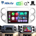 DAB+ 4+64GB CarPlay Android Radio Für VW Tiguan 5N 2007-2011 Golf Plus GPS Navi