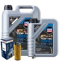 Motoröl 5W30 LIQUI MOLY Top Tec 4600 6L+BOSCH Ölfilter+Ölablassschraube