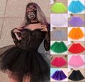 5 Lagen Tütü Tutu Ballettrock Tüllrock Rock Petticoat Ballettkleid Tüll Fasching